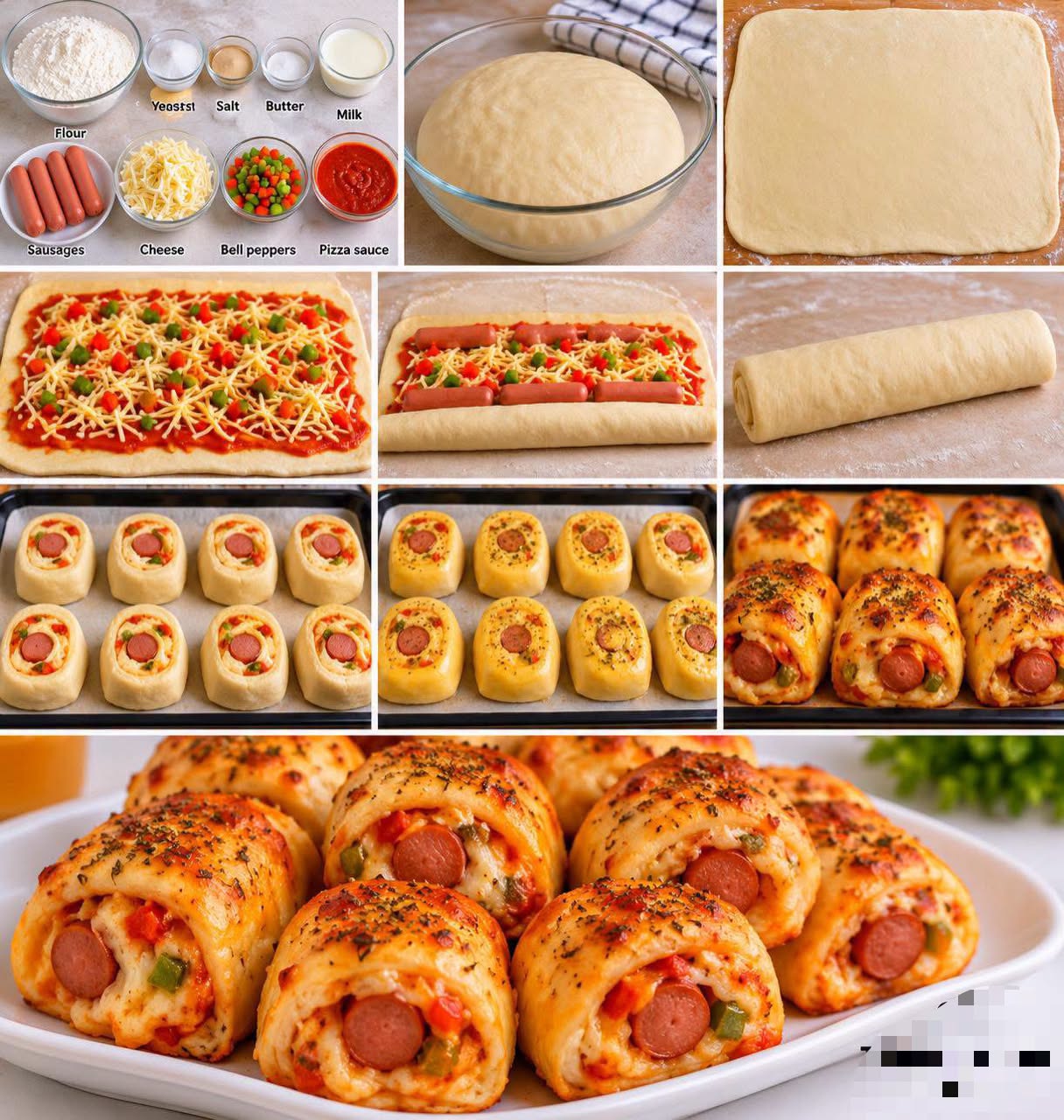 SAUSAGE PIZZA ROLL